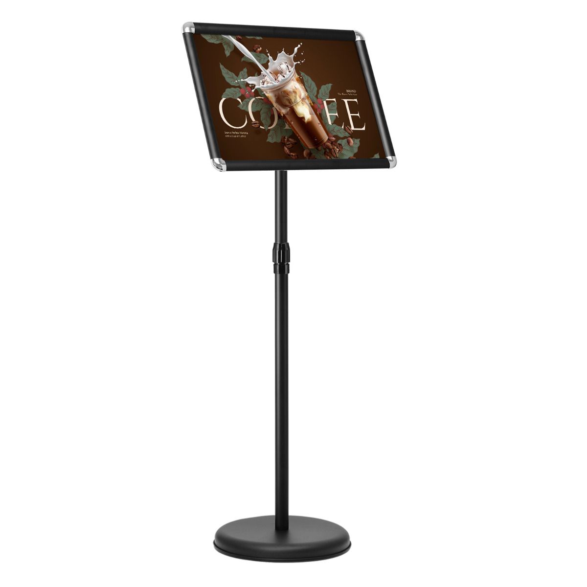 Coast Display stehend - Drehbar - 33 x 45 x 134 cm - Schwarz