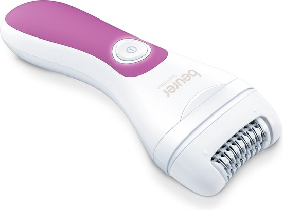 Beurer HL 76 SatinSkin Epilierer - Rasierer - 2-in-1 - Nass- und Trockenrasur - 2 Aufsätze - 2 Scherköpfe - 42 Pinzetten - LED-Licht - 2 Geschwindigkeitsstufen - Inkl. umfangreichem Zubehör inklusive Ladekabel
