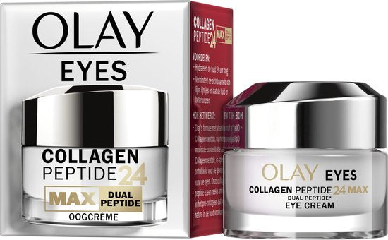 Olay Kollagenpeptid 24 Max – Augencreme – Mit Kollagenpeptid und Niacinamid – Parfümfrei – 15 ml