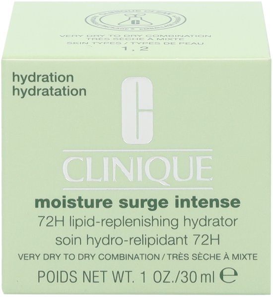 Clinique Moisture Surge Intense 72H Auto-Replenishing Hydrator Tagescreme – 30 ml – Feuchtigkeitspflege