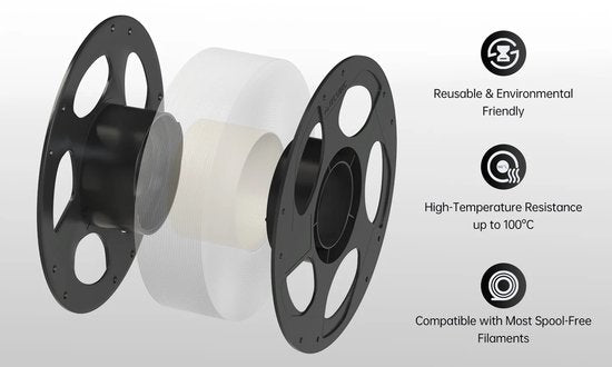AnyCubic PLA Basic Weiß 3D-Filament 1,75 mm 1 kg.