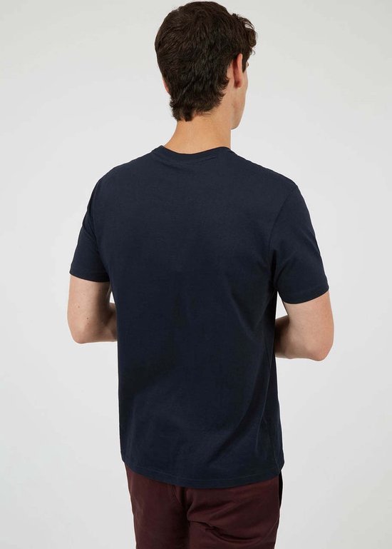 Ben Sherman Signature Taschen-T-Shirt - dunkles Marineblau - Größe S