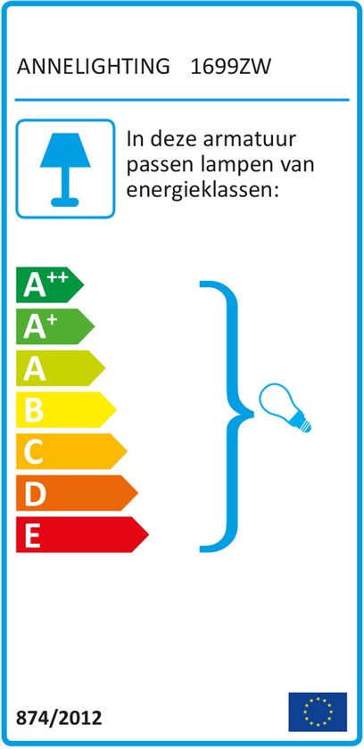 Wandleuchte Anne Lighting Fjorgard – Schwarz
