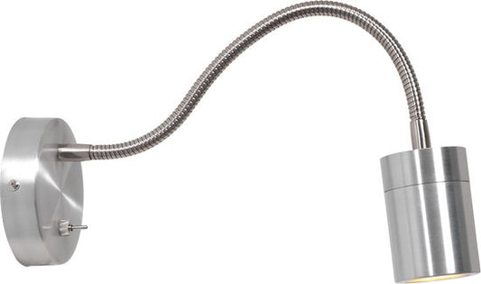 Mexlite Wandleuchte Upround - Stahl - Metall - 3390ST