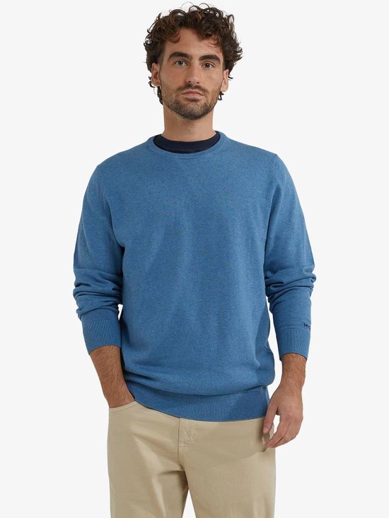 McGregor Pullover Merinomischung Hellblau - Größe M - Herren - Pullover