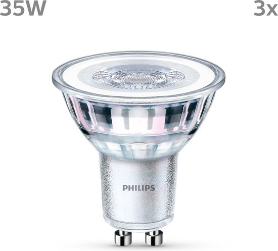 Philips LED-Spot – 35 W – GU10 – Warmweißes Licht – 3 Stück