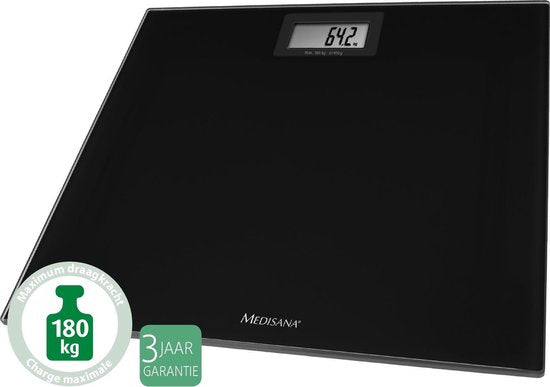 medisana PS 402 – Personenwaage – Schwarz