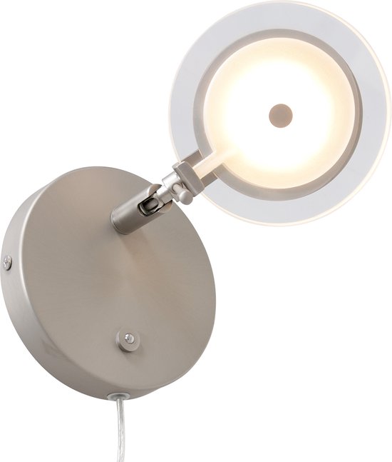 Steinhauer Turound Wandleuchte 10w 2700K 1-flammig Klarglas