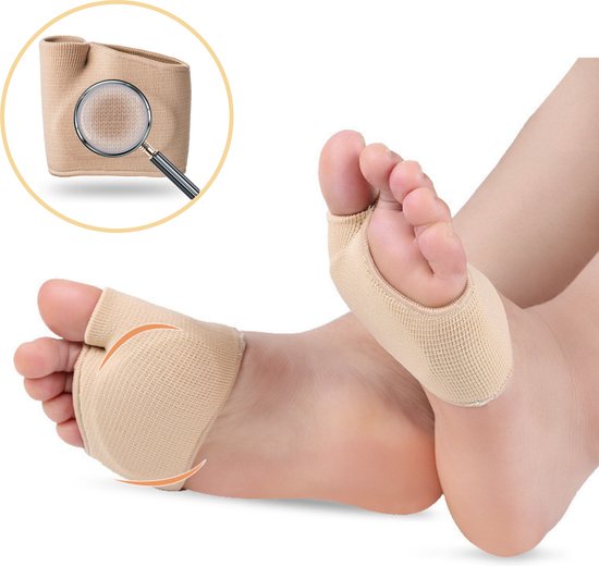 Urban State Vorfußpolster (Softgel) - 2er Set - Größe M - Farbe Skin