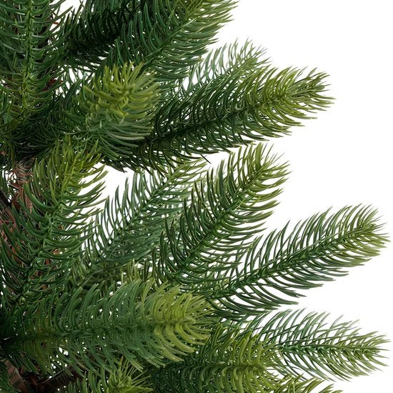 Black Box Trees Nagoya Kunstweihnachtsbaum H120 x Ø50 cm – Weihnachtsbaum für den Innenbereich – Kunstbaum mit 212 PE-Tannenzweigen – Schlankes Modell Ø60 cm – Grün