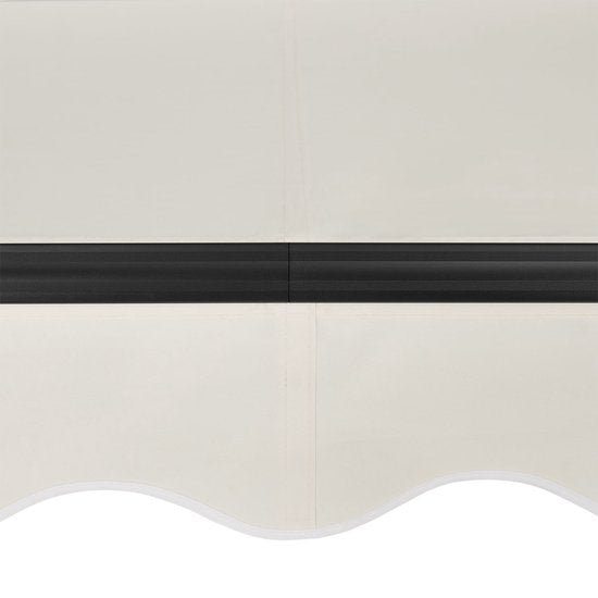 Markise - 400 x 300 cm - Beige - Inkl. Befestigungsmaterial