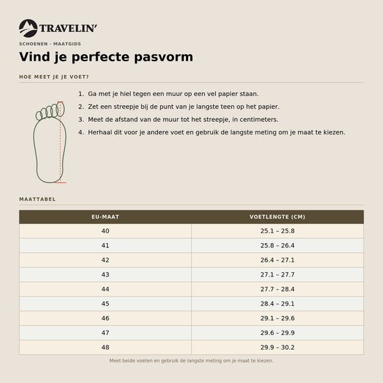Travelin' Vrangen Herren – Outdoor-Stiefel – Mit Wolle gefüttert – Dunkelbraun
