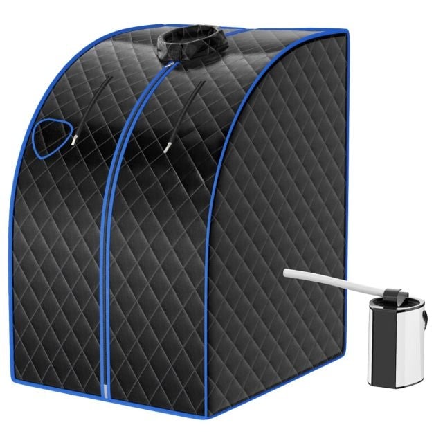 Coast tragbare Dampfsauna 3L - 78 x 87 x 101 cm - schwarz