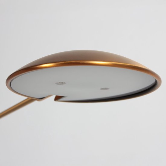 Stehlampe Steinhauer Daphne 2 4601BR – bronzefarbene Leselampe aus Metall und Elektronik, verstellbarer Lichtstrahl, klassischer Stil, ideal für den Innenbereich