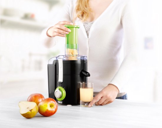 Princess 202040 Entsafter - für Gemüse und Obst - Entsafter mit Fruchtfleischbehälter