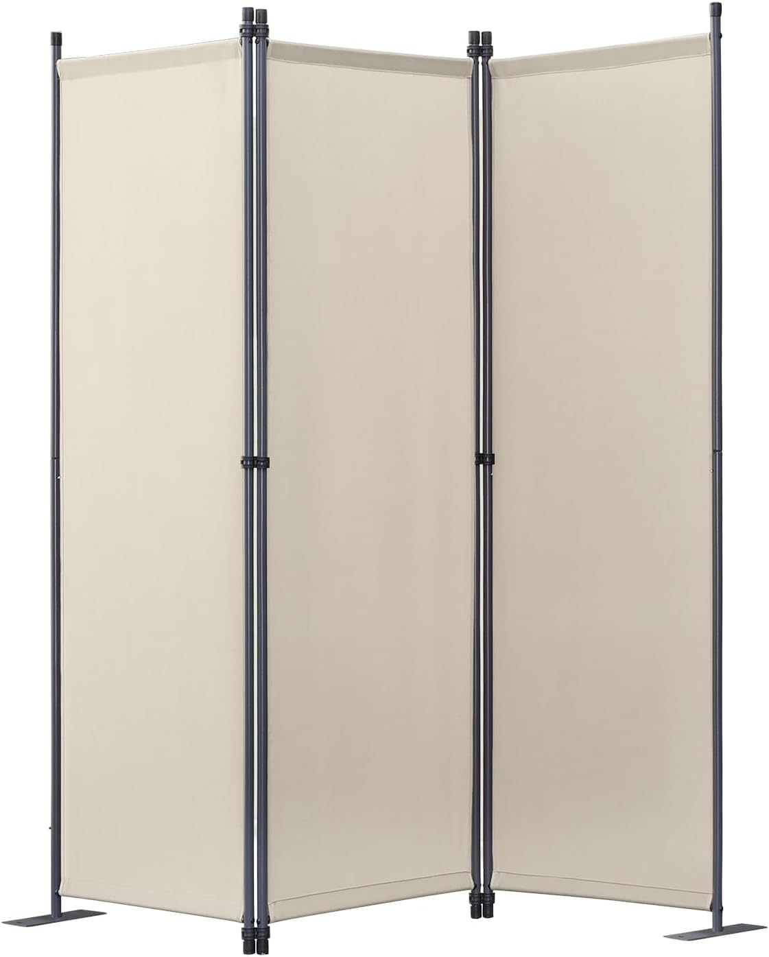 Angel Living Faltwand - 3 Paneele - 168 x 165 cm - Beige