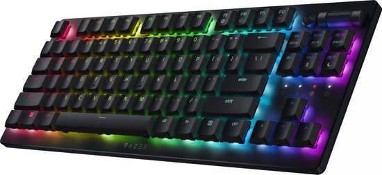 Razer DeathStalker V2 Pro Tenkeyless – Kabellose Gaming-Tastatur – TKL – RGB – QWERTY – Schwarz