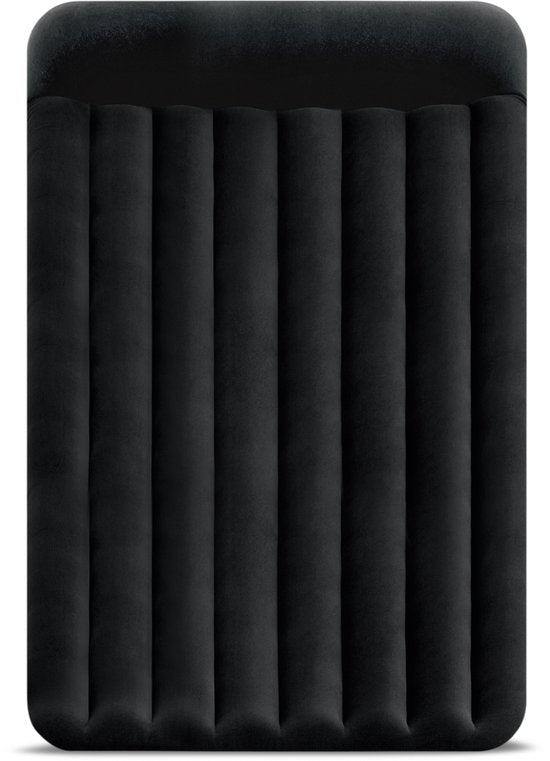 Intex Pillow Rest Classic Luftmatratze mit integrierter Pumpe – 191 x 137 x 25 cm