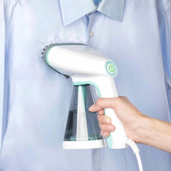 Princess 332846 Kleiderdampfer – Handdampfer – 2 Dampfstufen – Abnehmbarer Wassertank – Schnelles Aufheizen – inklusive Aufsteckbürste – 1600 W