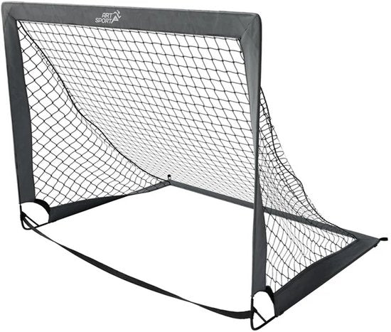 Pop-up Goal Master Fußballtor - 2er-Set - Grau