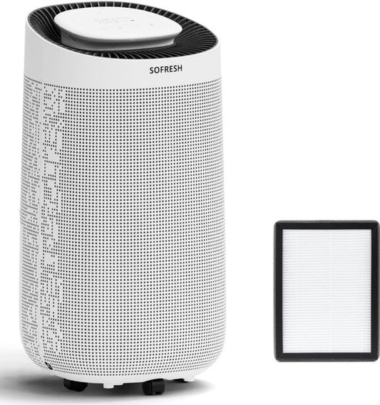 Sofresh Virgo 2-in-1 Luftentfeuchter und Luftreiniger – Kapazität 16 l – Weiß
