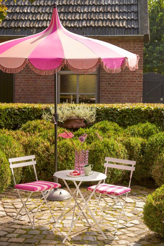 In The Mood Collection Rissy Sonnenschirm - H238 x Ø220 cm - Rosa