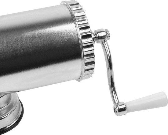 Wurstfüller, Wurstmacher, Wurstmaschine - 2,5kg Füllvolumen - Silber