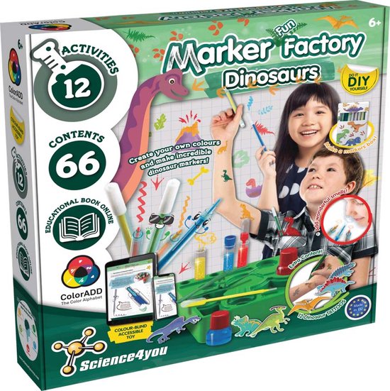 Science4you Marker Factory Dinosaurier