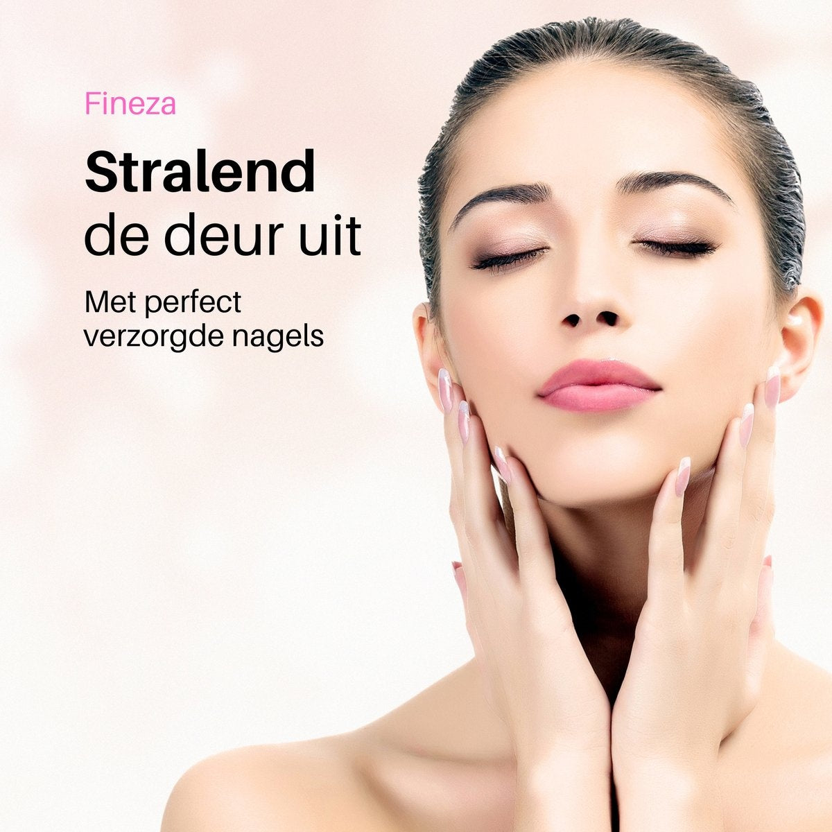 Fineza UV-Lampe Gel-Nägel - Nageltrockner LED-Lampe Nägel - Gellack Nageltrockner - Nagellampe - Schwarz