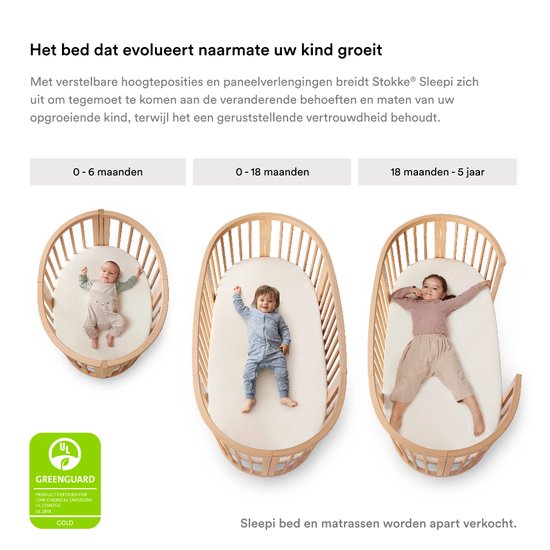 Stokke® Sleepi™ Kinderbett V3 – Hazy Grey
