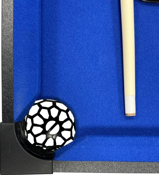 Cougar 2-in-1-Multispieltisch Mini Grün/Blau – Tischfußball – Billardtisch – inkl. Zubehör