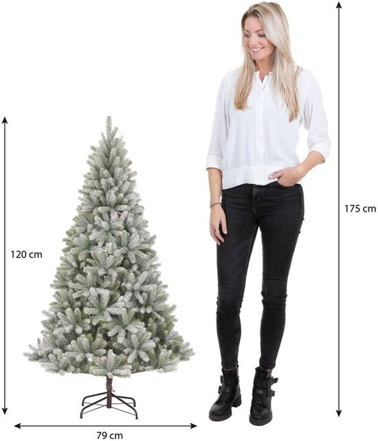 Black Box Trees Nagoya Kunstweihnachtsbaum – H 120 x Ø 79 cm – Grün, matt