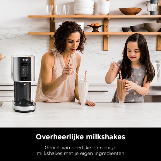 Ninja Creami – 7-in-1-Eismaschine – Ice Cream Maker für Speiseeis, Milchshakes, Smoothie-Bowls und mehr – Foodi – NC300EU