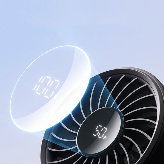 Jisulife Mini-Ventilator Handventilator Life7 5000 mAh Tragbarer Ventilator