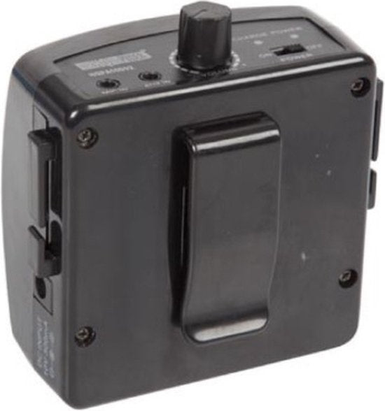 HQ-Power Tragbarer Sprachverstärker, mit Headset und Tragegurt, 5 W, schwarz