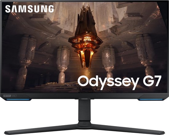 Samsung Odyssey G7 LS28BG700EPXEN – 4K-IPS-Smart-Gaming-Monitor – Tizen – WLAN – 144 Hz – 28 Zoll