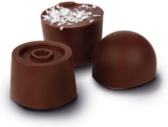 Boska Choco Bonbon DIY Set - Machen Sie Ihre eigenen Bonbons - Silikonform - Schwarz