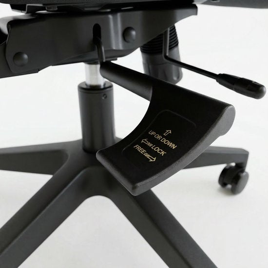 Backerz Ergonomischer Bürostuhl – Bürostühle für Erwachsene bis 160 kg – Stoff-Bürostuhl – NEN-EN1335