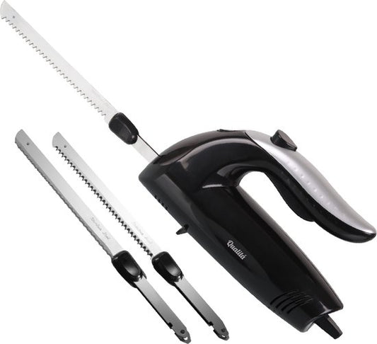 Qualitá® Elektrisches Messer - Elektrisches Brotmesser Fleischmesser - Brotschneidemaschine