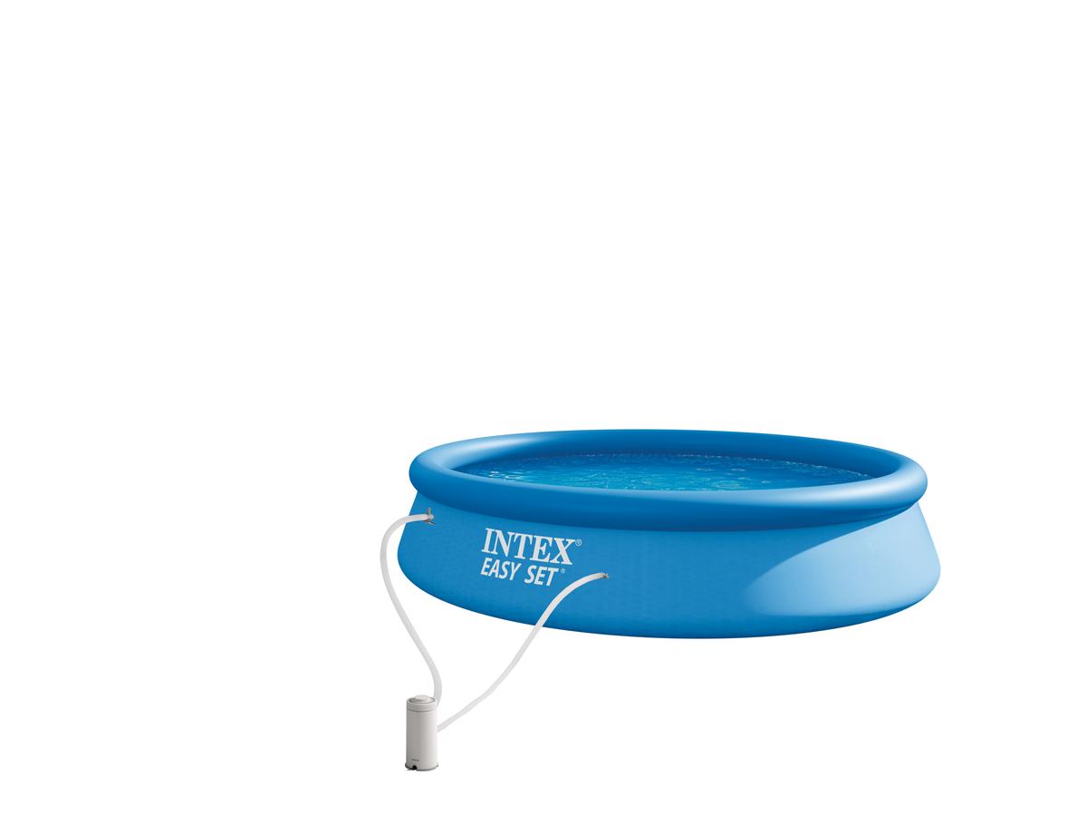 Intex Easy Set-Schwimmbecken – inklusive Filterpumpe – Maße 366 x 76 cm
