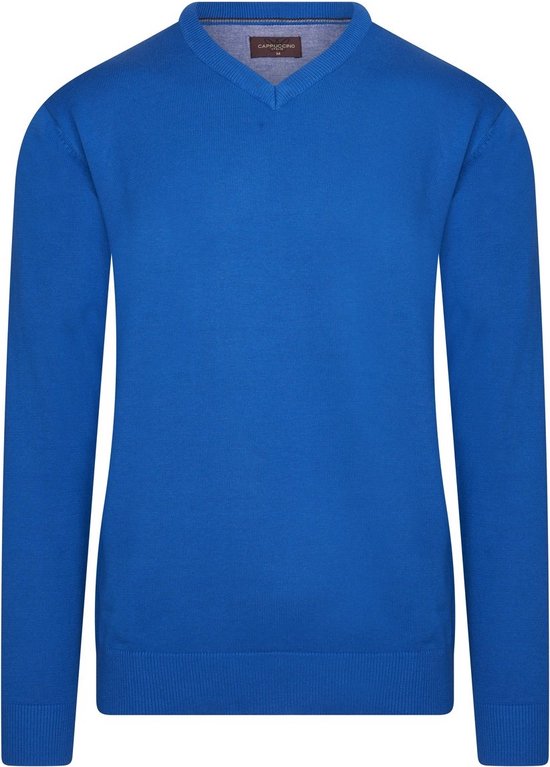 Cappuccino Italia - Herren Pullover Royal - Blau - Größe XL