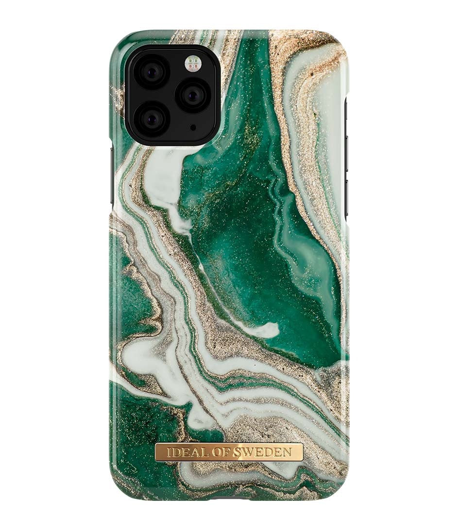 iDeal of Sweden iPhone 11 Pro Backcover Fall - Golden Jade Marmor