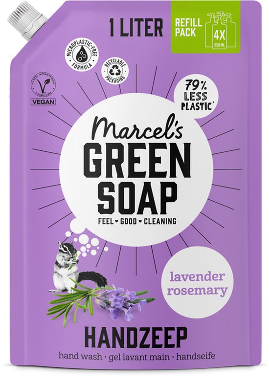 Handseife-Nachfüllpackung Lavendel & Rosmarin 1 l
