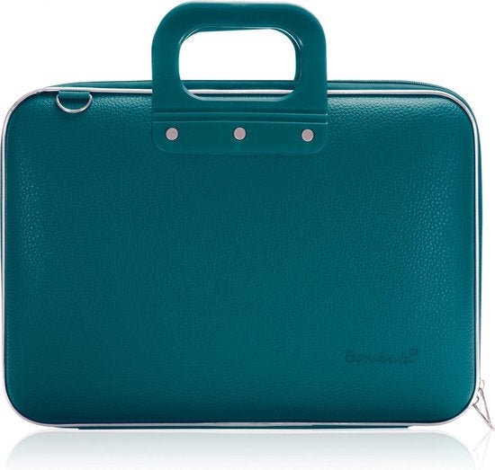 Bombata MAXI 17-Zoll-Laptoptasche Grün Blau