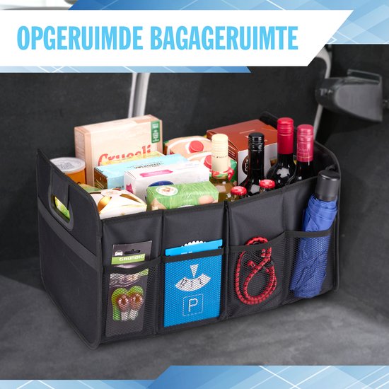 All Ride Kofferraum-Organizer - faltbar - Autozubehör - Schwarz