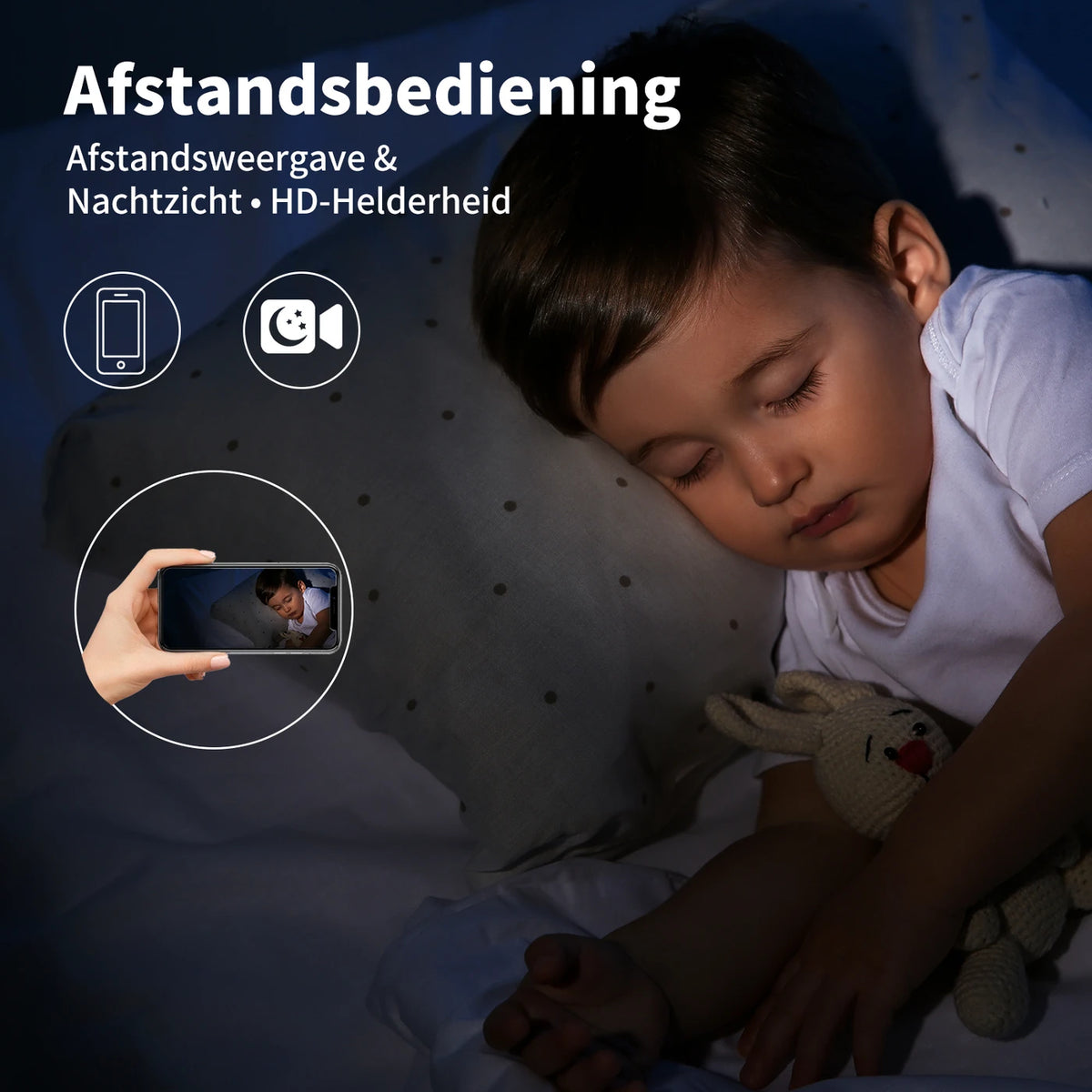 Juancloud-Überwachungskamera für den Innenbereich mit zwei Objektiven – 2K Ultra HD mit Nachtsicht – Zwei-Wege-Audio und KI-Bewegungserkennung – Weiß