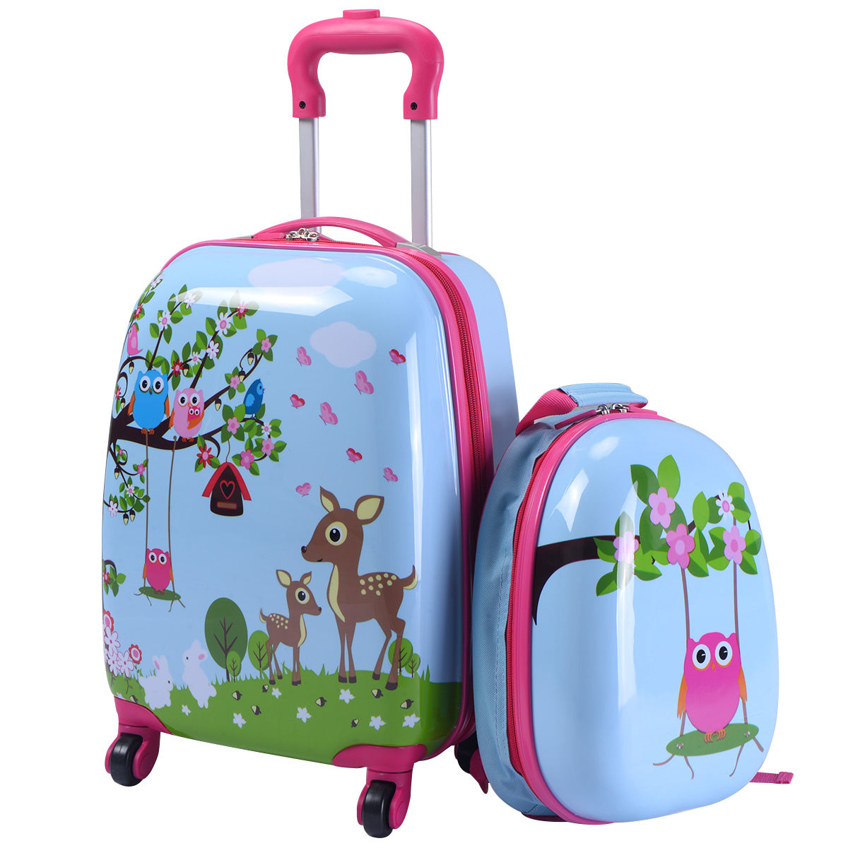 2 TLG Kofferset Kindergepäck 16'' Koffer + 12'' Rucksack