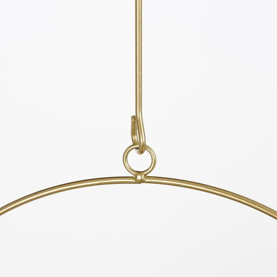 Mica Decorations Dexter Blumentopf hängend - L34 x B14 x H65 cm - Gold