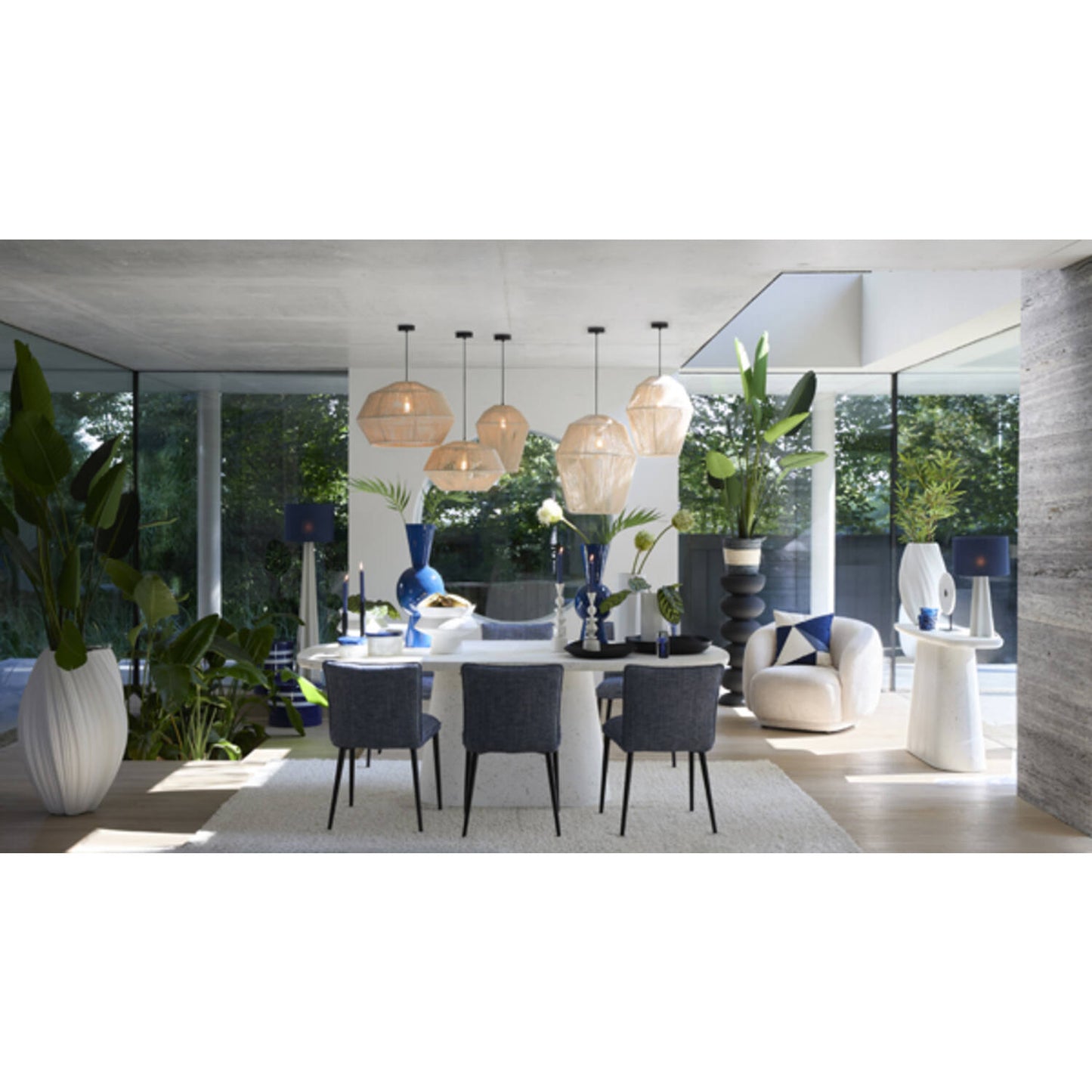 Light & Living Deya Hängeleuchte Creme – Ø 49 x 30 cm – Metall
