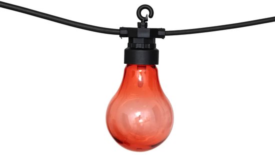 Atmosphera Solar-Garten-Lichterkette – bunt – Kunststoff – 490 cm – für den Außenbereich – LED-Licht – solarbetriebene Gartenbeleuchtung